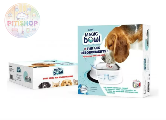 BEBEDERO ANTIDERRAME PARA PERROS Y GATOS